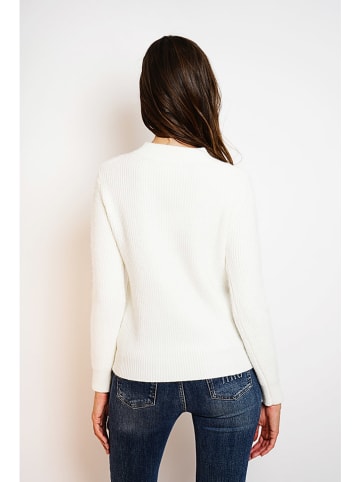 William de Faye Pullover in Weiß