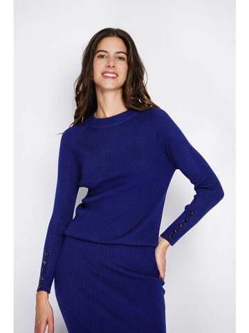 William de Faye Pullover in Dunkelblau