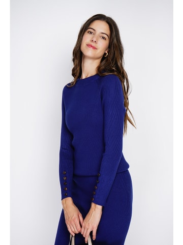 William de Faye Pullover in Dunkelblau