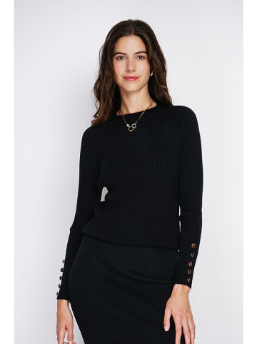 William de Faye Pullover in Schwarz