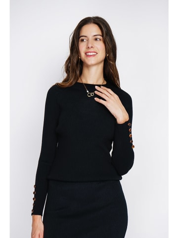 William de Faye Pullover in Schwarz