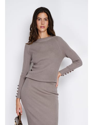 William de Faye Pullover in Taupe