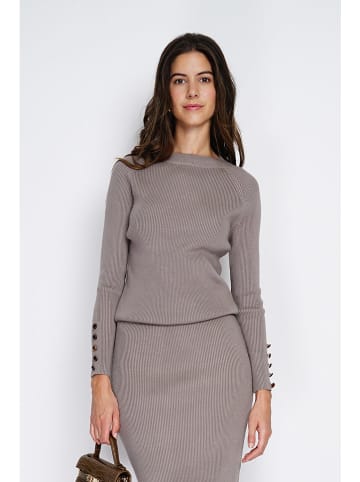 William de Faye Pullover in Taupe