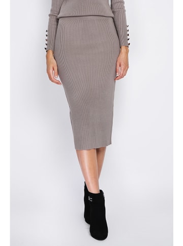 William de Faye Spódnica w kolorze szarobrązowym