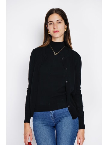 William de Faye Twinset in Schwarz