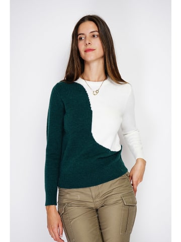 William de Faye Trui turquoise/wit