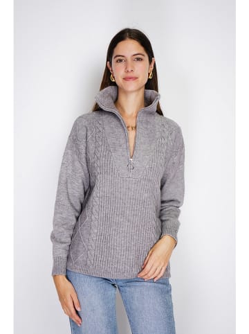 William de Faye Pullover in Grau
