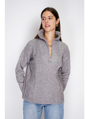 William de Faye Pullover in Grau