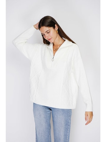 William de Faye Pullover in Weiß