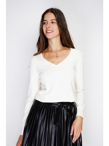 William de Faye Pullover in Weiß