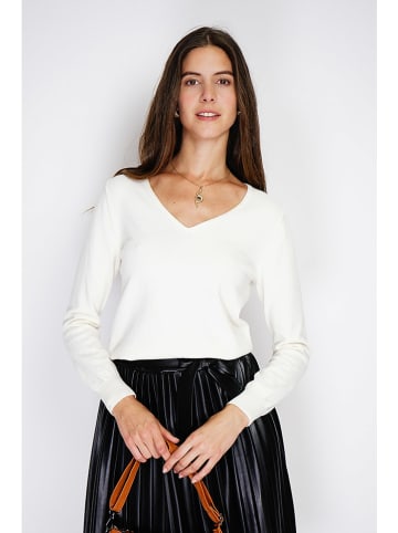 William de Faye Pullover in Weiß