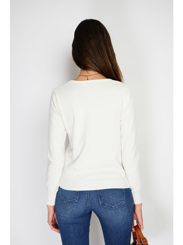 William de Faye Pullover in Weiß