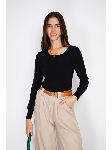 William de Faye Pullover in Schwarz