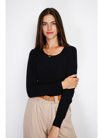 William de Faye Pullover in Schwarz
