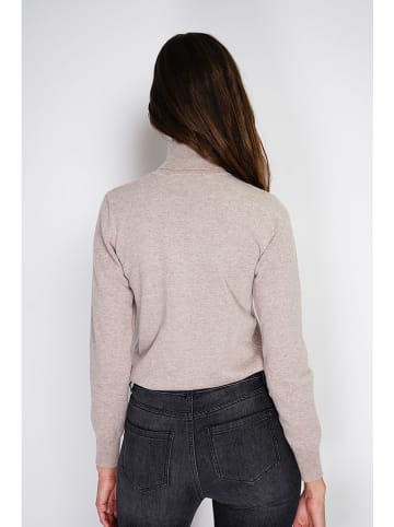 William de Faye Rollkragenpullover in Taupe