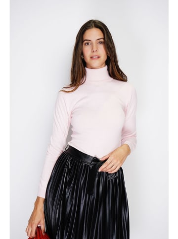 William de Faye Rollkragenpullover in Rosa