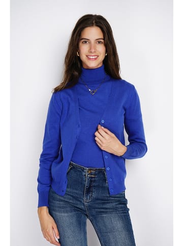 William de Faye Twinset in Blau