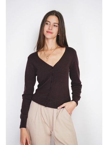 William de Faye Cardigan in Braun