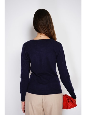 William de Faye Vest donkerblauw