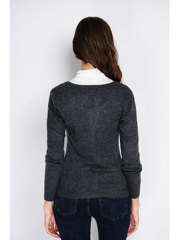 William de Faye Cardigan in Anthrazit