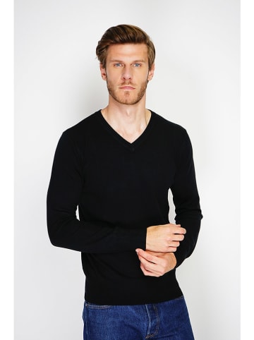 William de Faye Pullover in Schwarz