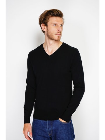 William de Faye Pullover in Schwarz