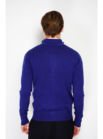 William de Faye Cardigan in Blau
