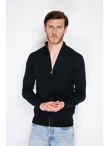 William de Faye Cardigan in Schwarz