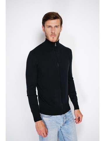 William de Faye Cardigan in Schwarz