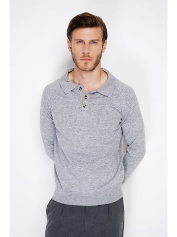 William de Faye Pullover in Grau