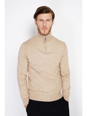William de Faye Pullover in Camel