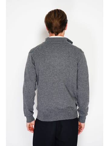 William de Faye Cardigan in Grau