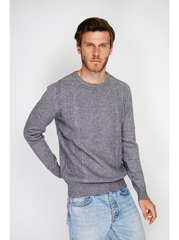 William de Faye Pullover in Grau