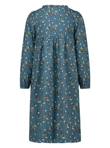 Topo Kleid in Blau