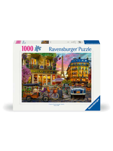 Ravensburger 1000-delige puzzel "Paris in de Ochtendgloed" - vanaf 14 jaar