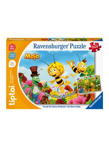 Ravensburger tiptoi® 2x24tlg. Puzzle "Biene Maja '22" - ab 4 Jahren