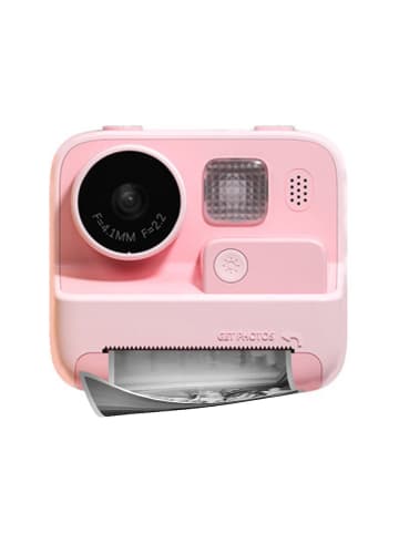 Techkidz Polaroidcamera "PolaroKid" lichtroze - vanaf 4 jaar