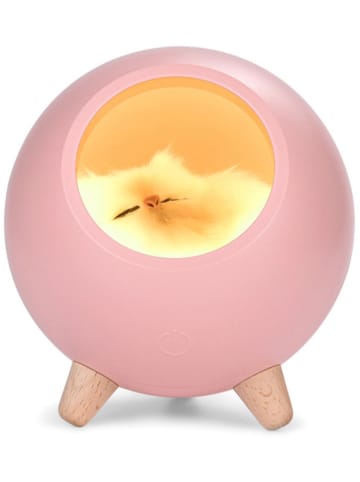 Techkidz Nachtlicht "Sleepy Cat" in Rosa - ab 3 Jahren