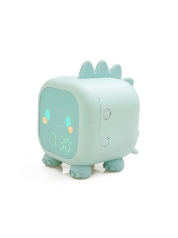 Techkidz Digitale wekker "Mon Petit Dino" turquoise - (B)11,7 x (H)8,8 x (D)11,5 cm