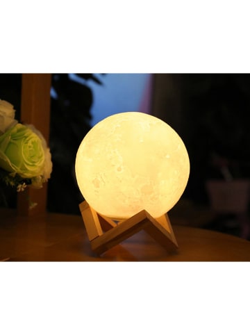 Techkidz Nachtlampje "Reis naar de maan" kleurloos/beige