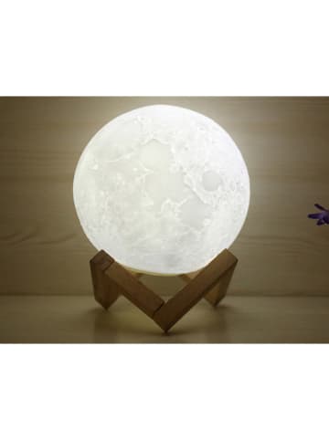 Techkidz Lampka nocna "Journey to the Moon” w kolorze beżowym - 3+