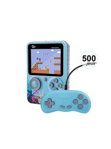 Techkidz Spelconsole "StreetArt" lichtblauw - (B)8 x (H)14 x (D)2 cm - vanaf 3 jaar