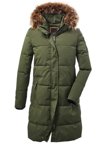 Killtec Steppmantel in Khaki