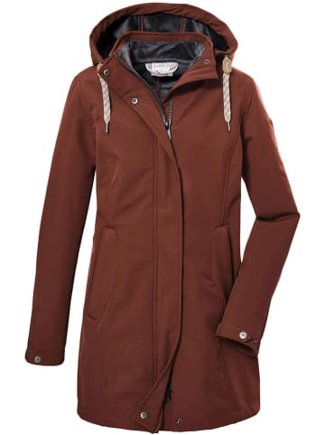 Killtec Softshellmantel lichtbruin