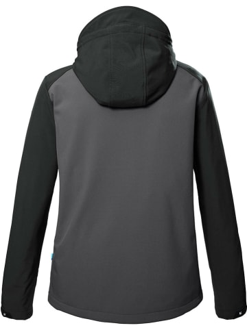 Killtec Softshelljas antraciet/zwart