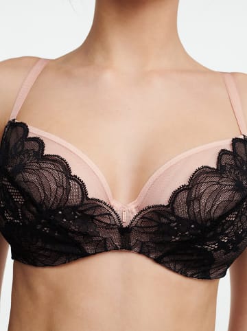 Chantelle Bügel-BH in Schwarz/ Rosa