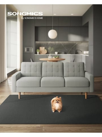 Songmics Dywan w kolorze ciemnoszarym - 230 x 160 cm