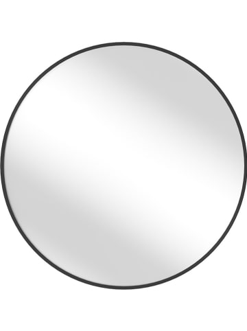 SONGMICS Lustro ścienne w kolorze czarnym - Ø 61 cm