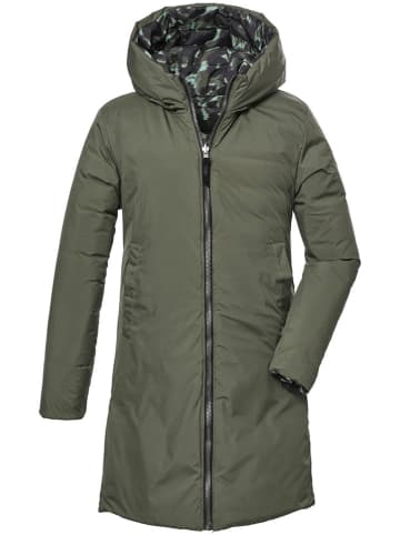 Killtec Wende-Steppmantel in Khaki