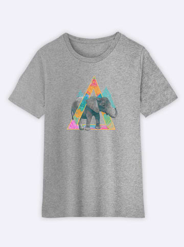 WOOOP Shirt "Elephant" grijs
